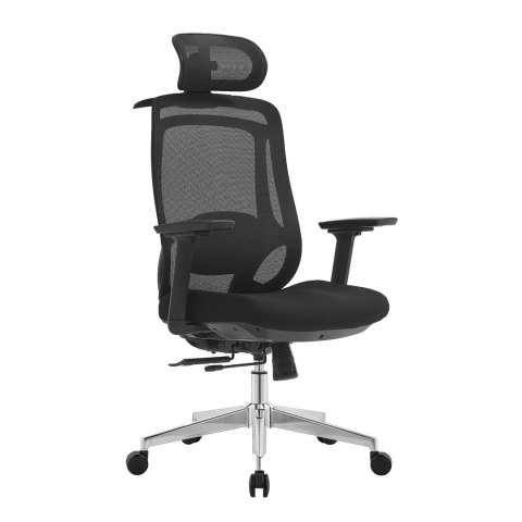 Fotel biurowy ergonomiczny Rosa 2.0 czarny ANGEL