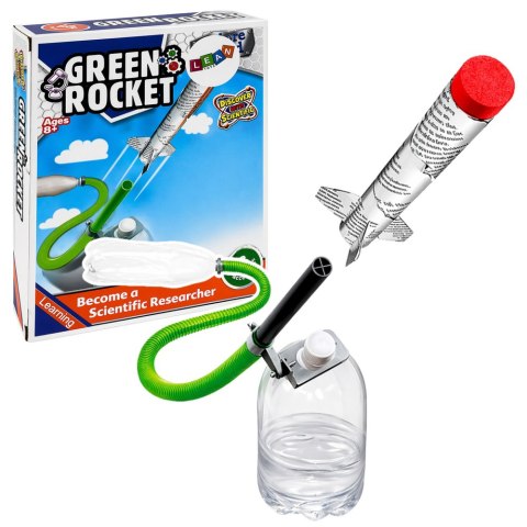 Rakieta na sprężone powietrze DIY, lot do 25 m