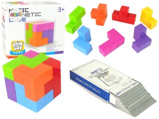Magnetyczna kostka logiczna z 108 wyzwaniami