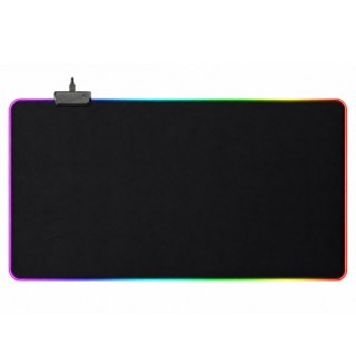 Podkładka pod mysz i klawiaturę RGB LED, 80 × 30 cm