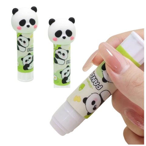 Klej w sztyfcie Panda zielony 3D - 1 szt.