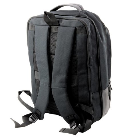 Plecak biznesowy na laptopa 16 l z portem USB, czarny
