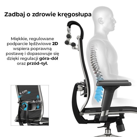 Fotel biurowy ergonomiczny ANGEL iO